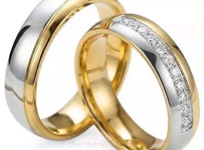 Obrączki ślubne złoto srebrne