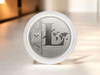 Srebrna moneta kolekcjonerska Litecoin LTC - 2