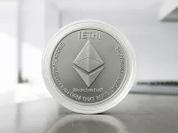 Srebrna moneta kolekcjonerska Ethereum ETH - 2